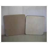 (2) FOLDING CARD TABLES