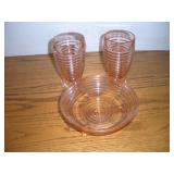 ANCHOR HOCKING MANHATTAN PINK DEPRESSION GLASS