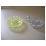 VINTAGE FENTON HOBNAIL TOPAZ AND