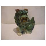 VINTAGE GLAZED CERAMIC FOO DOG