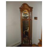 VINTAGE RIDGEWAY GRANDFATHER CLOCK