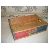 VINTAGE PEPSI-COLA WOODEN CRATE