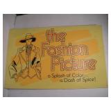 VINTAGE 'THE FASHION PICTURE' SILK SCREEN --