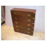 THOMASVILLE CAMAIGN MAHOGANY CHEST DRAWERS