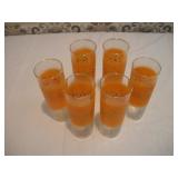 MID CENTURY MODERN 'NORTH STAR' DRINKING GLASSES