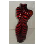 *RARE* MURANO GLASS FEMALE TORSO VASE