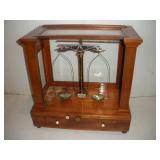 VINTAGE HENRY TROEMNER ANALYTICAL SCALE