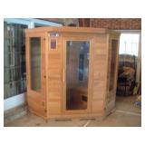 INFRARED DIGITAL LIGHTED SAUNA W/