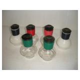 6  GLASBAKE-JEANNETTE HOTTLE BOTTLES