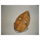 VINTAGE HAND CARVED INDONESIAN COMEDY/TRADGY MASK