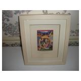 RAPHAEL ABECASSIS 3D FRAMED DECOUPAGE