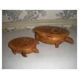 TURTLE HANDWOVEN WICKER BASKETS
