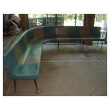 MID CENTURY MODERN BLATT BOWLING ALLEY BENCH