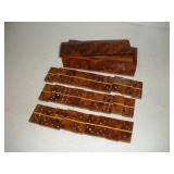 VINTAGE KARELIAN BIRCH DOMINOES