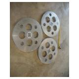 VINTAGE GOLDBERG 26IN MOVIE FILM REELS