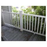 53IN AND 51IN SECTIONS OF VINYL RAILING