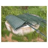 PARTIAL ROLL OF SNOW FENCE