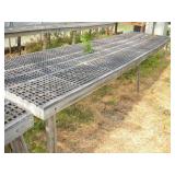 15 1/2 Ft Long Greenhouse Plastic Top Planting Tab