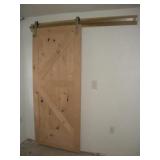 36IN BARN STYLE SLIDING DOOR  84IN TALL