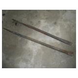(2) 24 inch Pry Bars