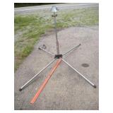 Adj Size Construction Sign Base