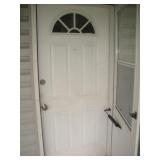 36IN STEEL EXTERIOR DOOR  79IN TALL