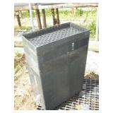 (80) 11 x 21 inch Plastic Plant Trays
