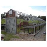 76 ft long Hoop Greenhouse Frame