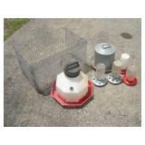 Chicken Feeder & Cage