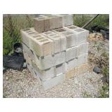 (16) 8 inch Cement Block & (18) 10 inch Cement