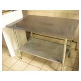 4FT NSF STAINLESS STEEL PREP TABLE