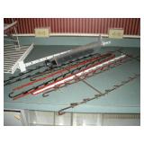 (10) METAL & PLASTIC CLIP DISPLAY RACKS