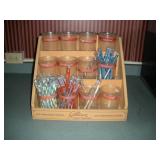STICK CANDY DISPLAY RACK 16 X 12 X 12 INCH