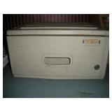 SINGLE DRAWER PLASTIC STORAGE BOX 14 X 12 X 8 INCH
