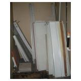 ASSORTED GONDOLA SHELVING PARTS / SHELVES