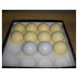 CUE BALLS