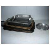 ASSORTED BAKING SHEETS LARGEST 16IN