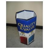 GPC METAL TOBACCO WASTE CAN 11 X 20 INCH TALL