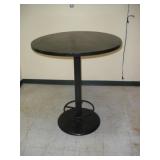 HIGH TOP TABLE W/ METAL BASE  36X42IN