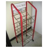 NEWSPAPER DISPLAY RACK 16X14X 48 INCH