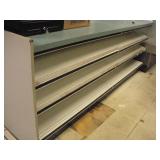FORMICA & METAL SHELF CHECK OUT COUNTER
