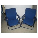 (2) FOLDING CHAIRS