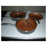 GOTHAM STEEL SKILLETS LARGEST 12IN