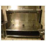 DELFIELD 6 1/2FT COMMERCIAL COOK STATION / HOOD