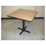 TABLE W/ METAL BASE