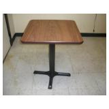 TABLE W/ METAL BASE