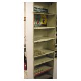 PARTICAL BOARD SHELF UNIT 25 X 14 X 81 INCH