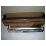 PARTIAL ROLLS OF 24IN PLASTIC WRAP AND 18IN FOIL