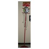 PHONE CHARGERS & DISPLAY RACK 80 INCH TALL