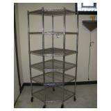 NSF SHELF W/ WHEELS 29X27X76IN